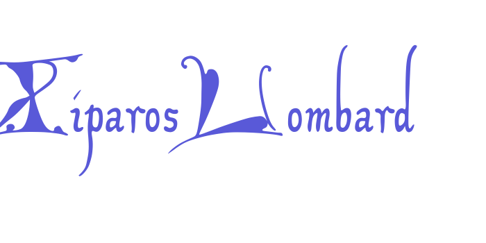 XiparosLombard Font Download