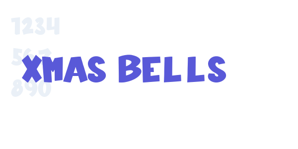 Xmas Bells font free