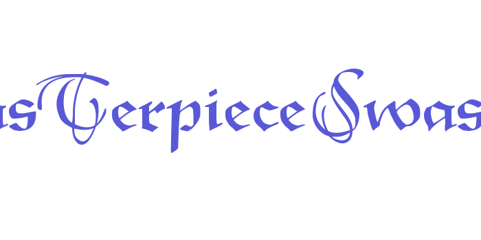 XmasTerpieceSwashes Font Download