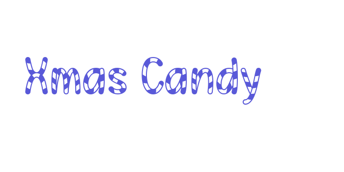 Xmas Candy Font