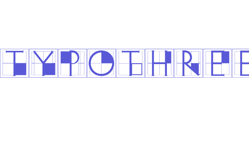 XperimentypoThree-Crazy Font Download