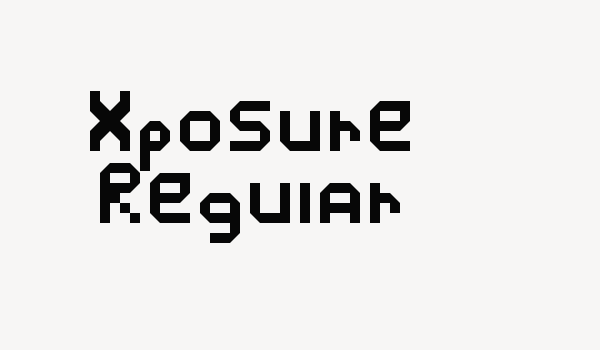 Xposure Regular Font