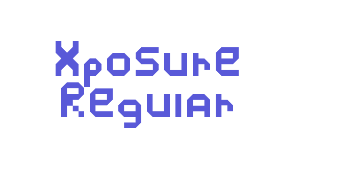 Xposure Regular Font Download