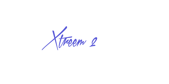 Xtreem 2 Font Download