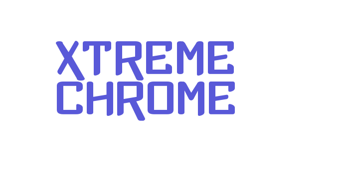 Xtreme Chrome Font Download