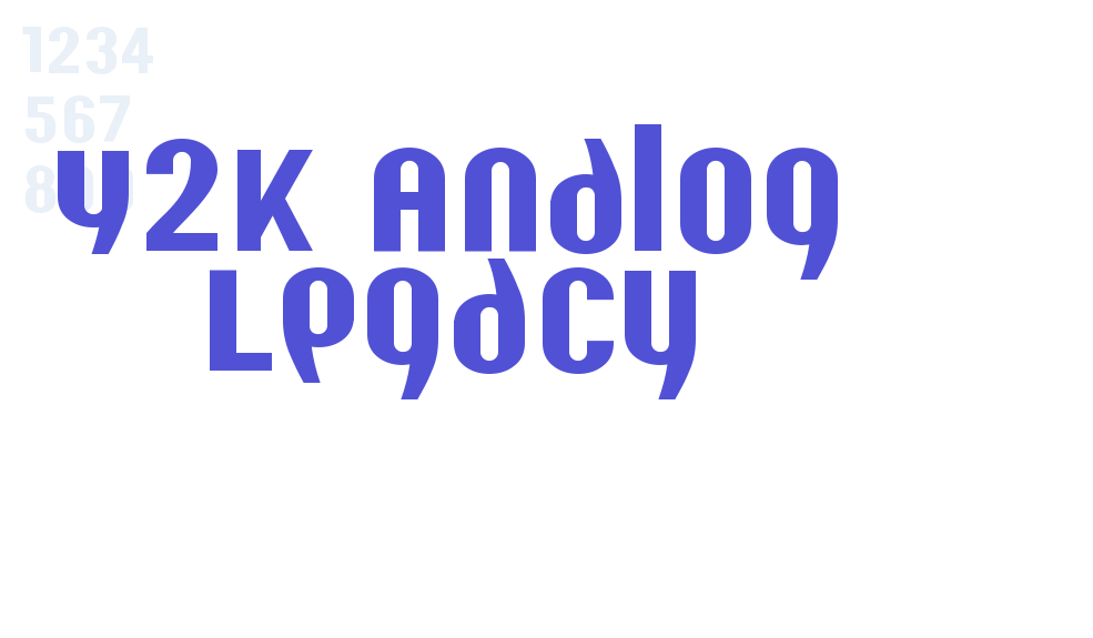 Y2K Analog Legacy-font-download