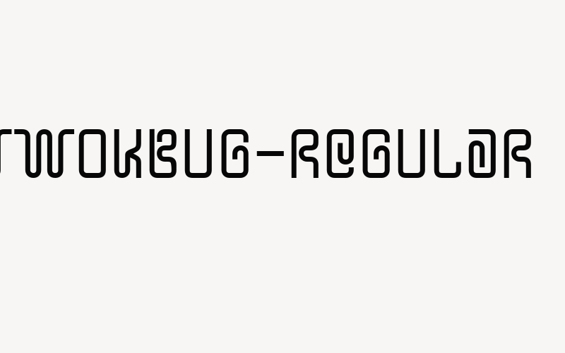 YTwoKBug-Regular Font