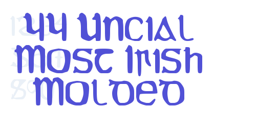 YY Uncial Most Irish Molded-font-download