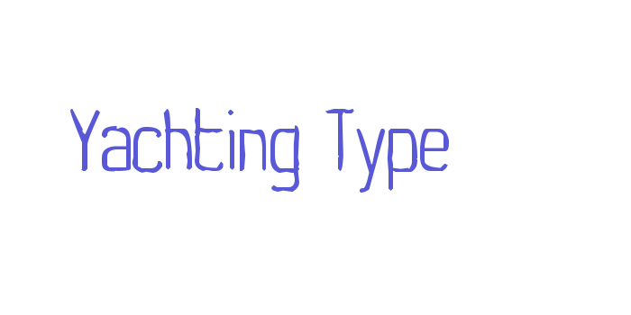 Yachting Type Font