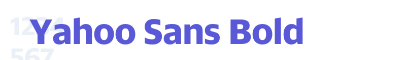 Yahoo Sans Bold