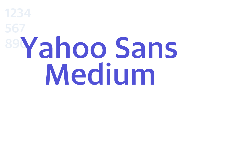 Yahoo Sans Medium-font-download