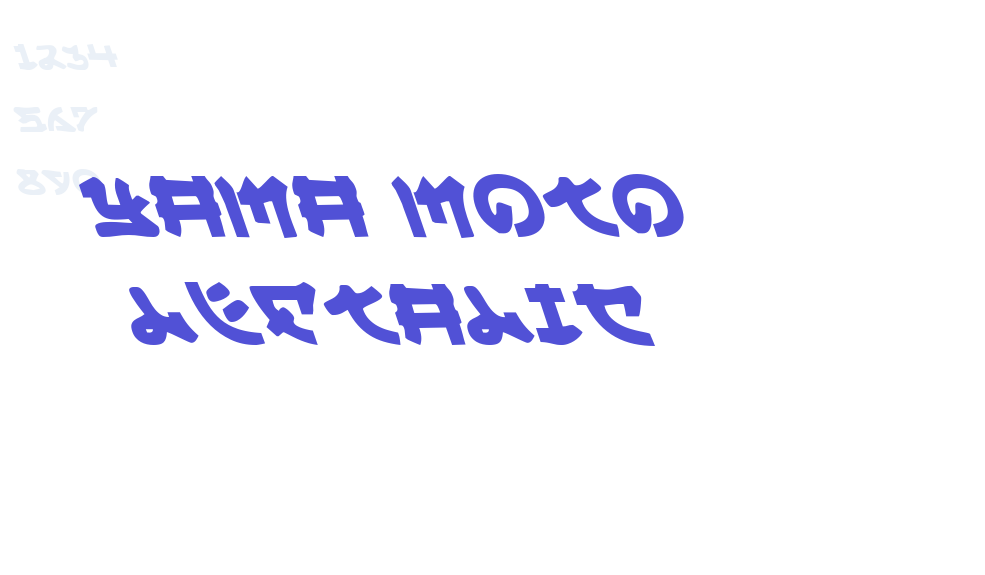 Yama Moto Leftalic-font-download