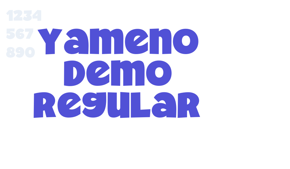 Yameno Demo Regular-font-download