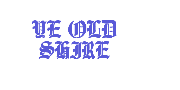 Ye Old Shire Font Download