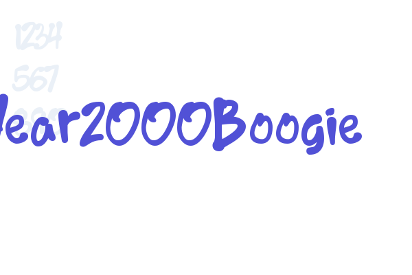 Year2000Boogie Font Download