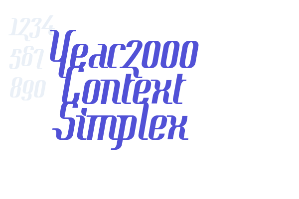 Year2000 Context Simplex