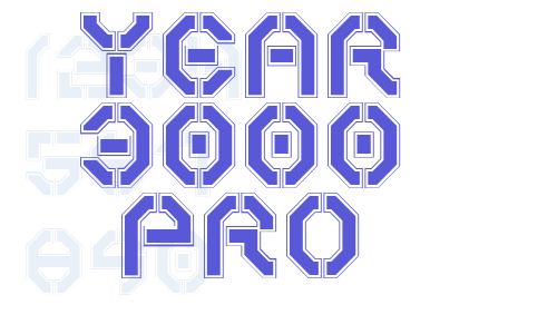 Year 3000 Pro Font Download