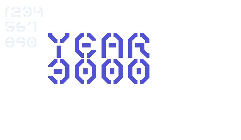 Year 3000-font-download