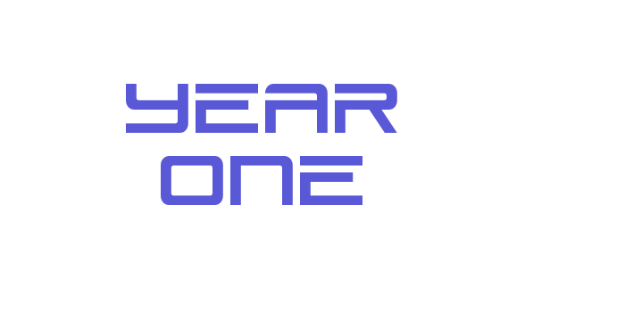 Year One Font Download