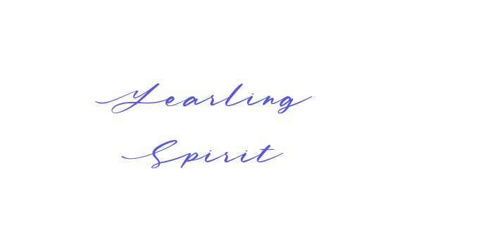 Yearling Spirit Font Download