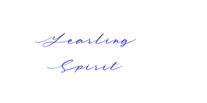 Yearling Spirit Font