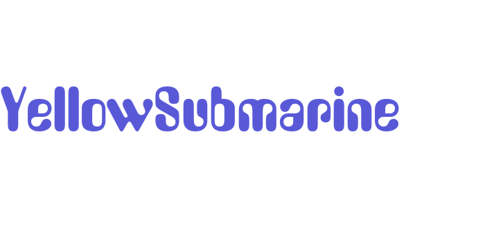 YellowSubmarine Font Download