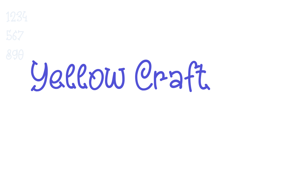 Yellow Craft-font-download