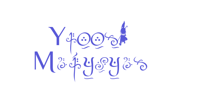 Yellow Magician Font Download