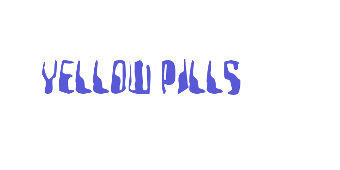 Yellow Pills Font