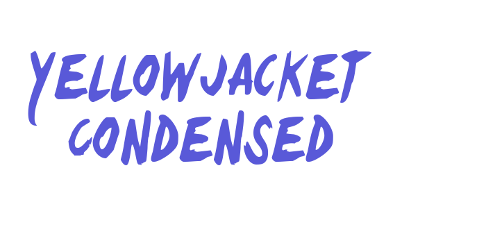 Yellowjacket Condensed Font