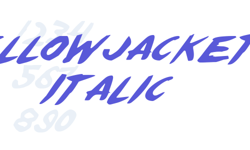 Yellowjacket Italic Font Download