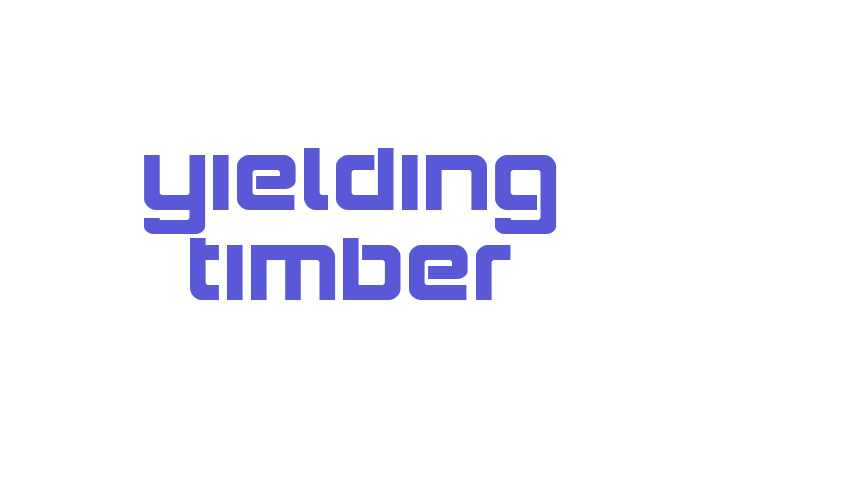 Yielding Timber Font Download