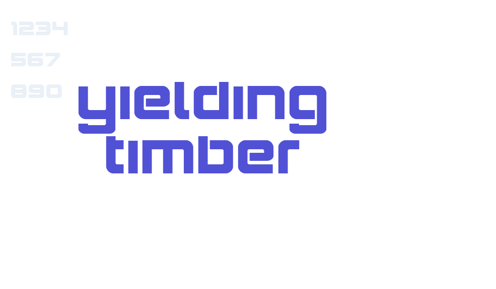 Yielding Timber-font-download