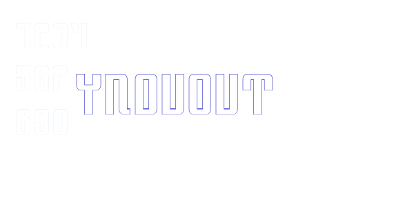 YnduOut font free