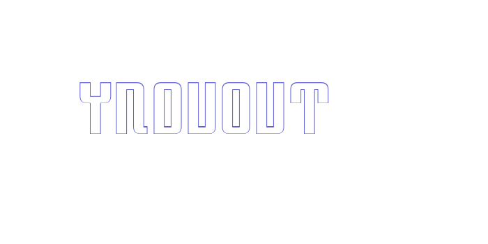 YnduOut Font