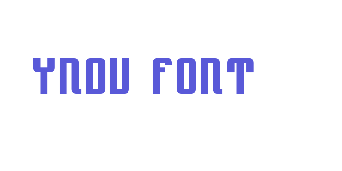 Yndu font Font