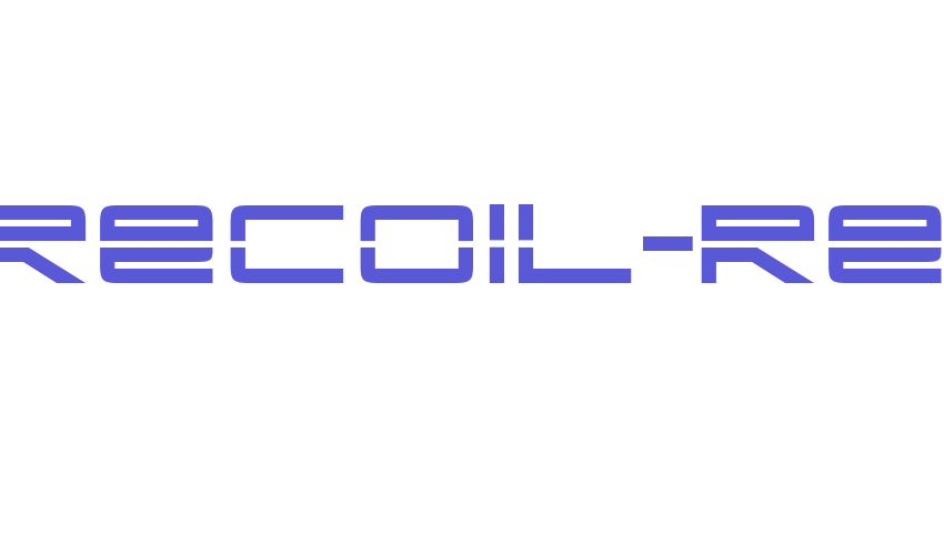 YonderRecoil-Regular Font Download