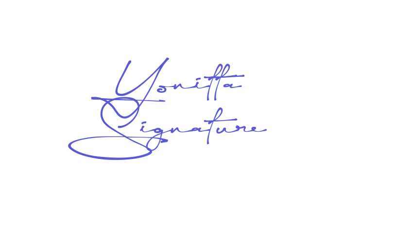 Yonitta Signature Font Download