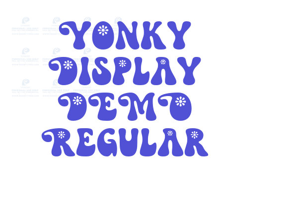 Yonky Display DEMO Regular