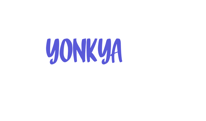 Yonkya Font Download