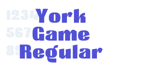 York Game Regular-font-download
