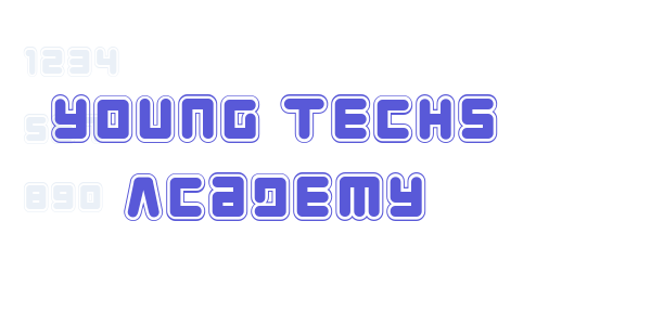 Young Techs Academy font free