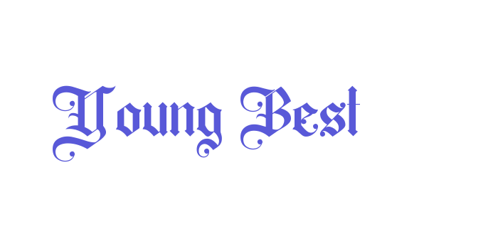 Young Best Font