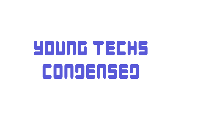 Young Techs Condensed Font