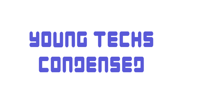 Young Techs Condensed Font Download