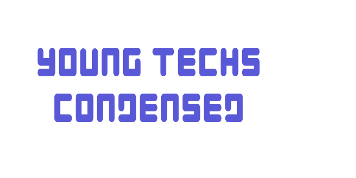 Young Techs Condensed Font