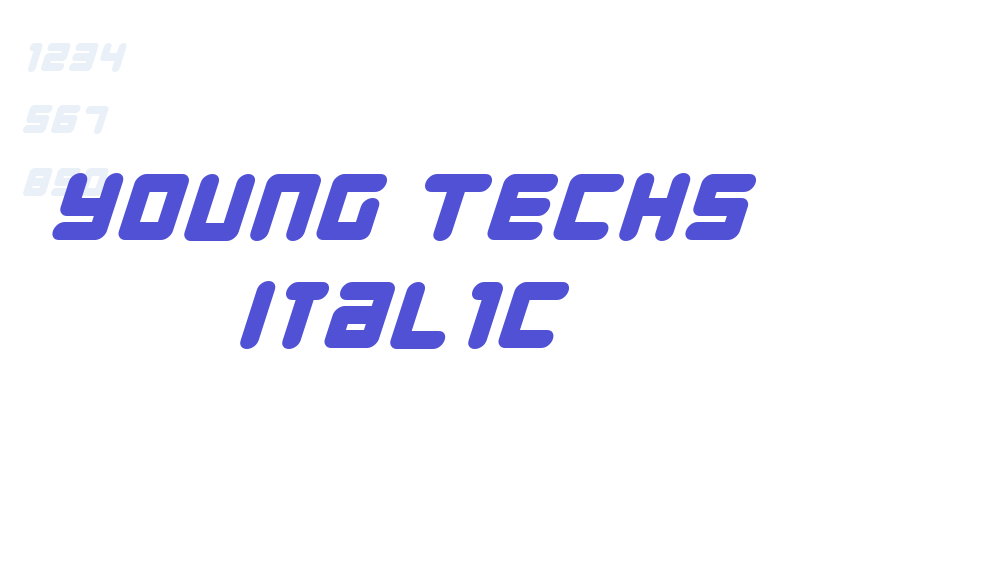 Young Techs Italic-font-download