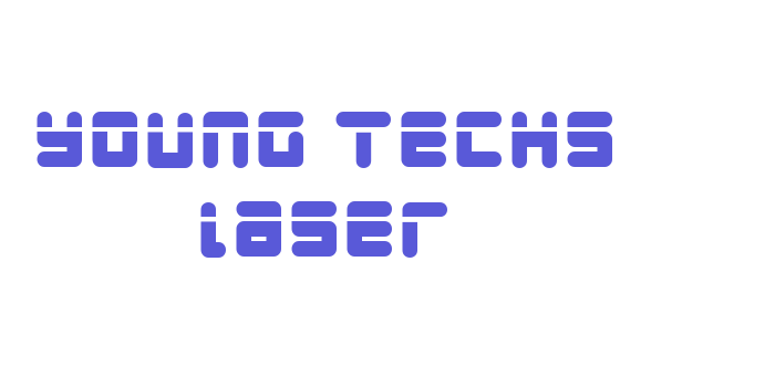 Young Techs Laser Font Download