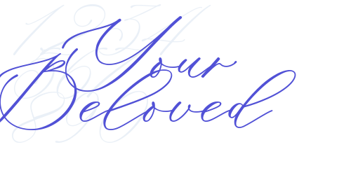 Your Beloved-font-download