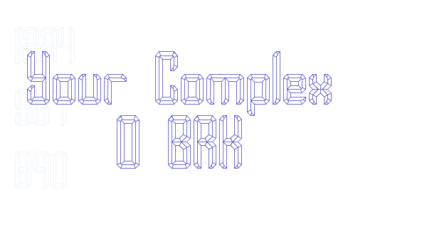 Your Complex O BRK font free